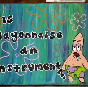 Patrick Star Painting